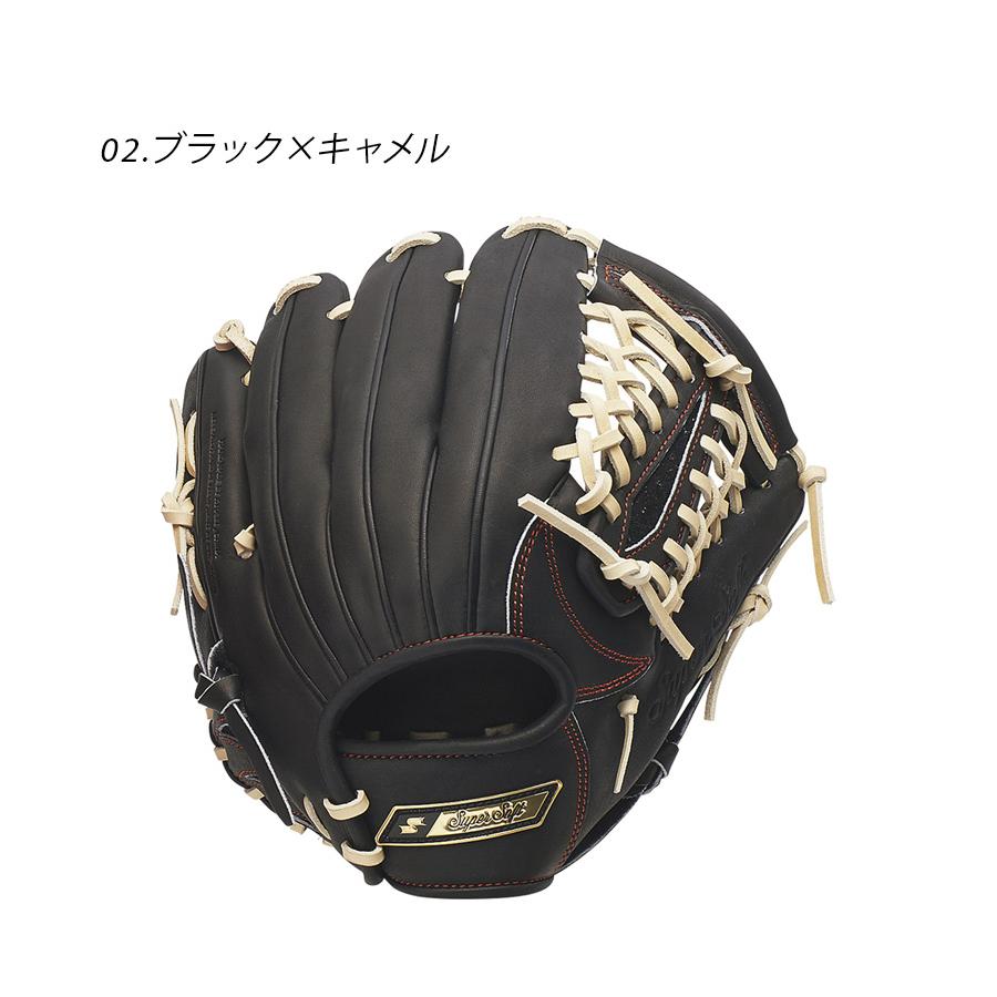 エスエスケー グローブ キッズ ジュニア 子供 少年軟式 スーパーソフト オールラウンド用 LLサイズ SSK SJJ523F ベージュ 黒｜z-sports｜06