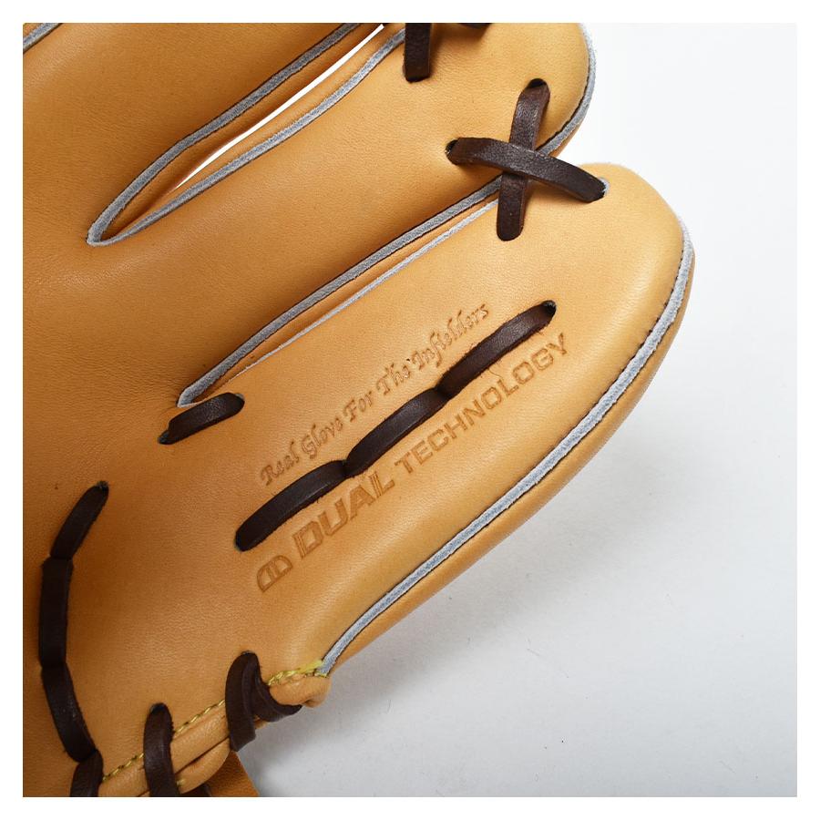 ウィルソン グラブ 大人 一般 硬式用 スタッフデュアル 内野手用 86型 WILSON WBW102041 WBW102042 WBW102043 ブラウン 茶 野球_6