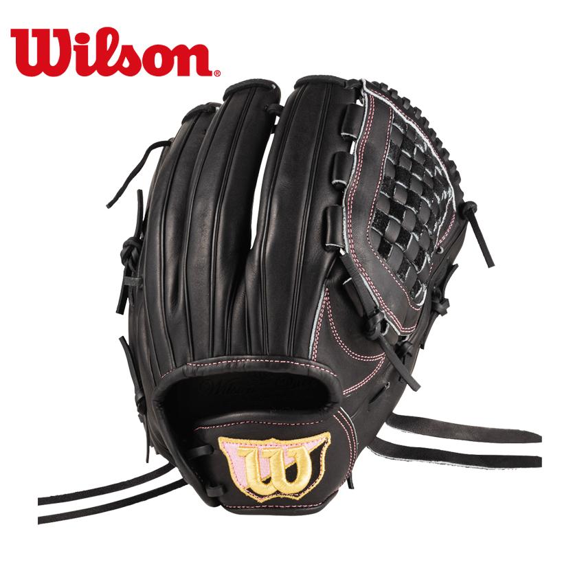 送料無料 ウィルソン グラブ レディース WILSON WBW100691 黒 