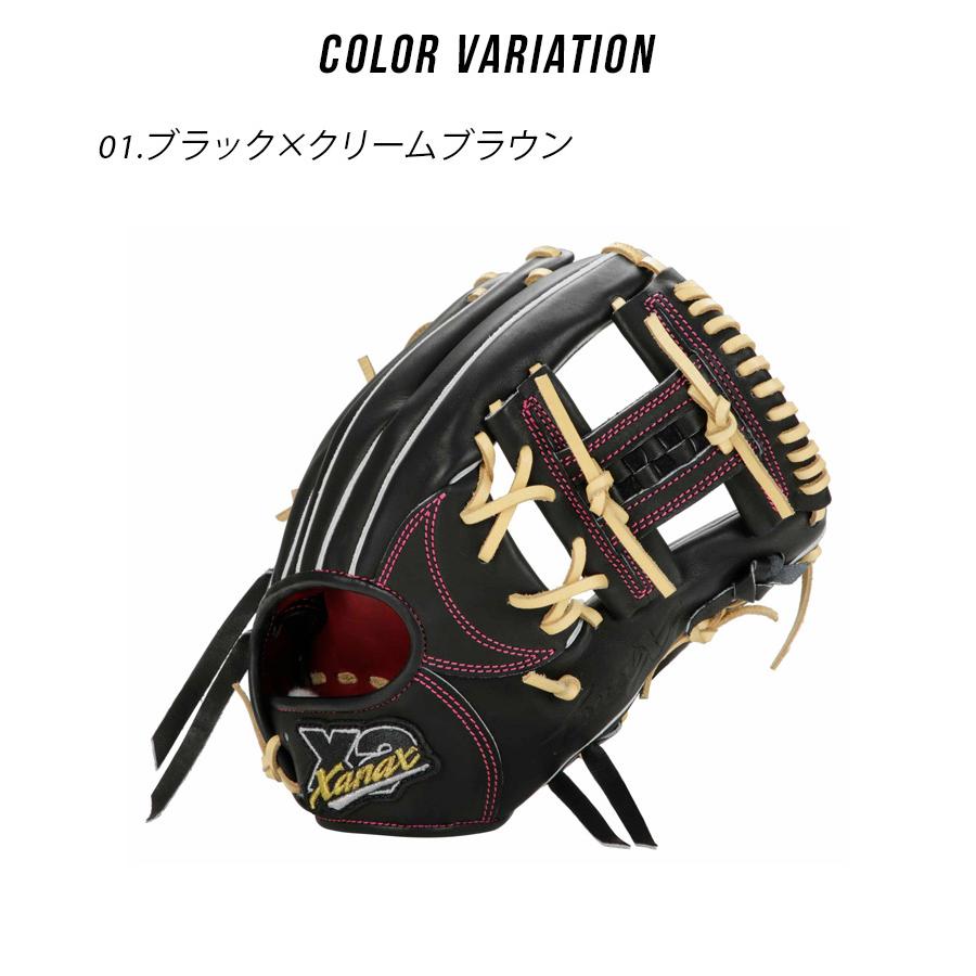 ザナックス　トラストエックス　硬式グローブ　内野 硬式トラスト［ベーシックライン］（サイズ29.0cm）内野手用