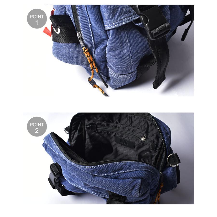 DIESEL（ディーゼル） ボディバッグ メンズ レディース DENIMFACE