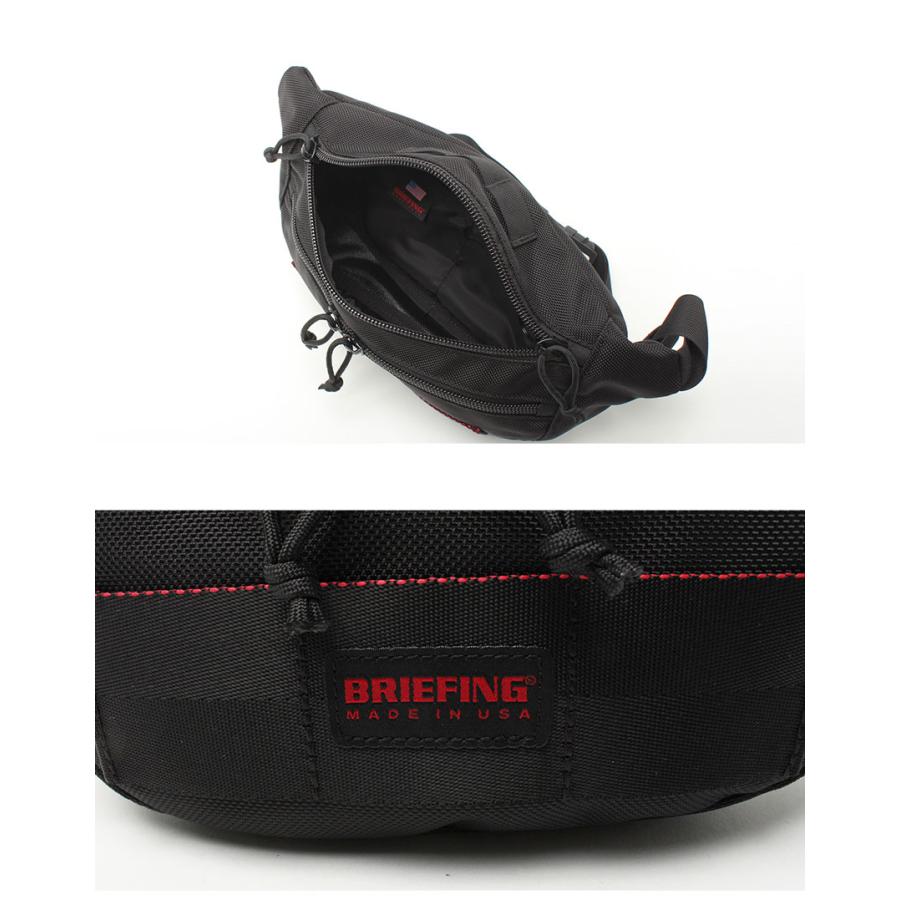 ブリーフィング ショルダーバッグ メンズ レディース PIKE RP 25周年記念モデル BRIEFING BRA231L04 ブラック 黒 鞄 かばん カバン ロゴ シンプル｜z-sports｜04