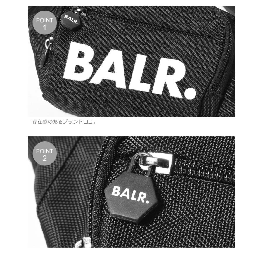 ウエストバッグ BALR. ボーラー B10030 U-SERIES WAISTPACK ロゴ 