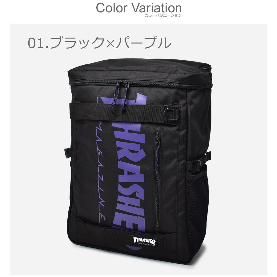 スラッシャー バックパック メンズ レディース バックパックボックス 30L THRASHER THR-161 ブラック 黒 グレー 鞄 バッグ 通勤｜z-sports｜06