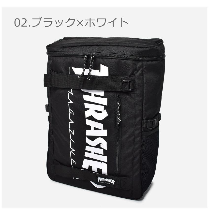 スラッシャー バックパック メンズ レディース バックパックボックス 30L THRASHER THR-161 ブラック 黒 グレー 鞄 バッグ 通勤｜z-sports｜07