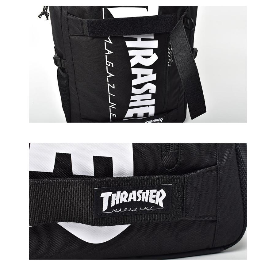 スラッシャー バックパック メンズ レディース バックパックボックス 30L THRASHER THR-161 ブラック 黒 グレー 鞄 バッグ 通勤｜z-sports｜12