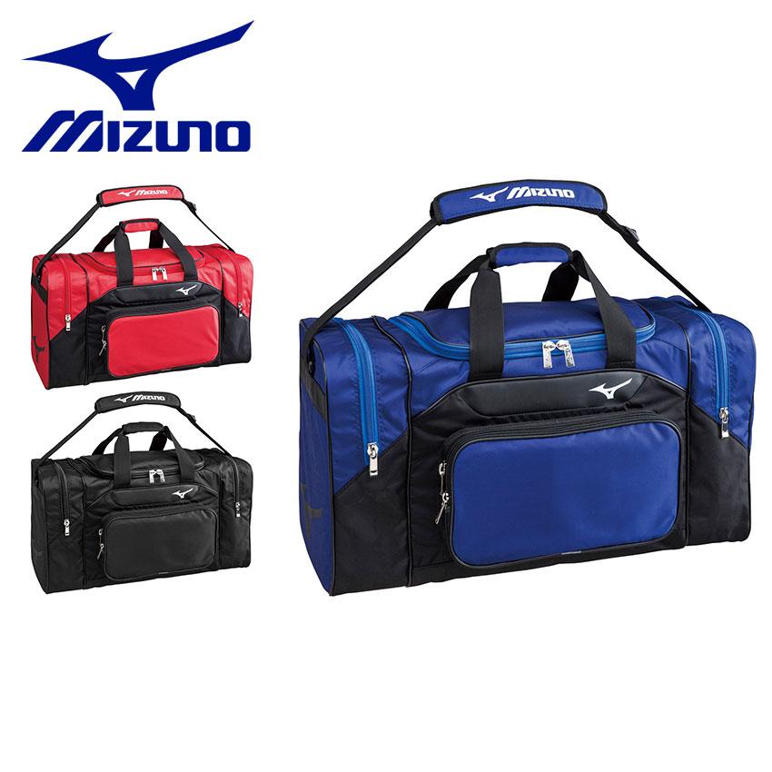 ミズノ バック チームバック(75L) MIZUNO 1FJD6027 ブラック ネイビー レッド 黒 青 赤 野球用品 ベースボール