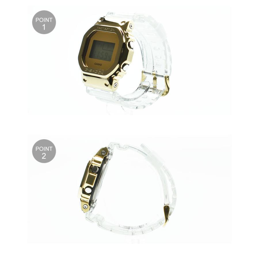 G-SHOCK ジーショック 腕時計 メンズ GM-5600SG-9JF ゴールド クリア