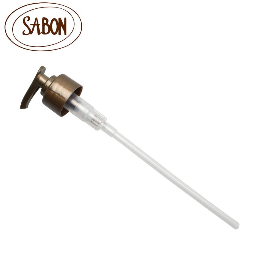 サボン 雑貨 シャワー オイル 500ml専用ポンプ SABON 茶 コスメ