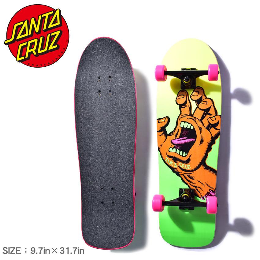 サンタクルーズ スケートボードMISSING HAND SHAPEDクルーザー サンタ