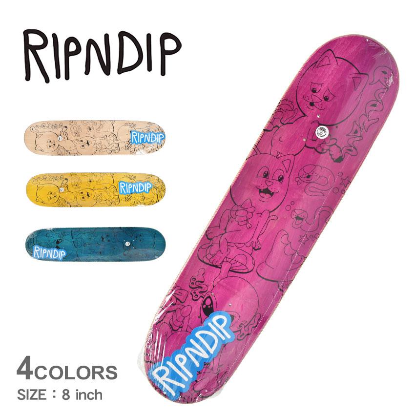RIPNDIP（リップンディップ） スケートデッキ FRIDAY JR DECK RND9166