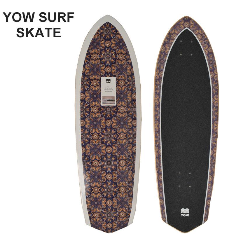YOW（ヤウ） 送料無料 サーフスケート デッキ メンズ レディース