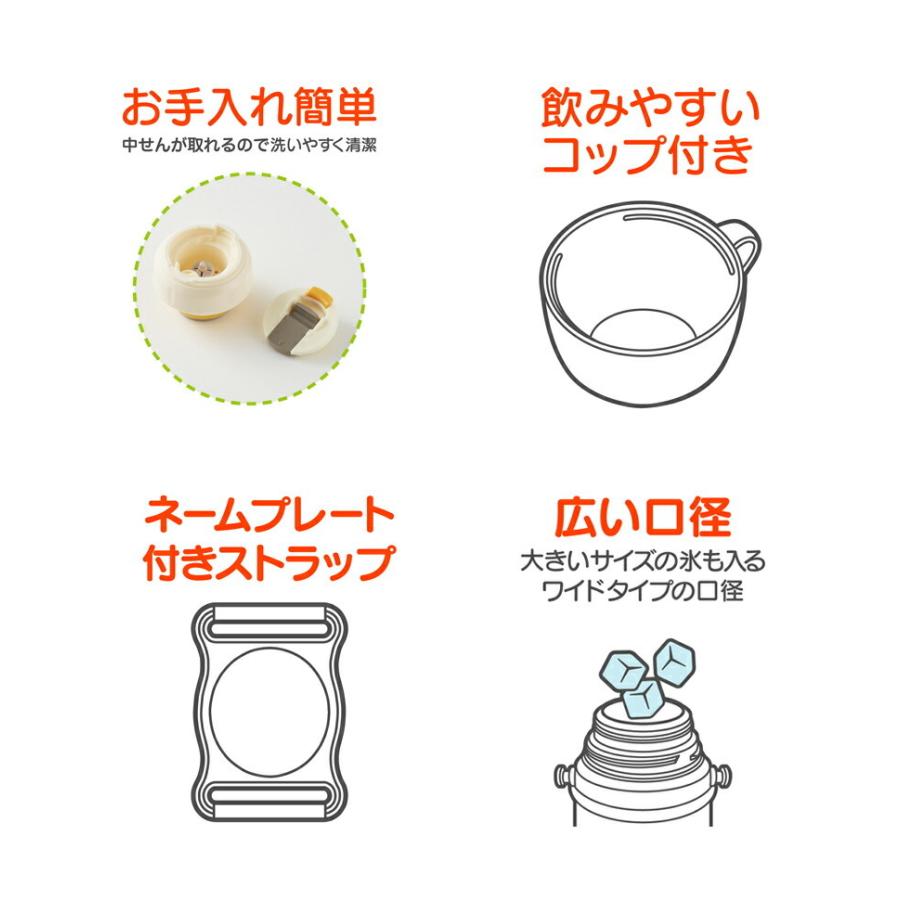 DOSHISHA（ドウシシャ） 水筒 600ml 2WAY 3D こども DBKS6003 ピンク