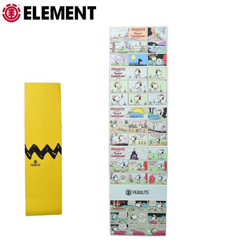 Element PEANUTS スケートボード デッキ テープ付き ELEMENT（エレメント） デッキテープ メンズ レディース ピーナッツ