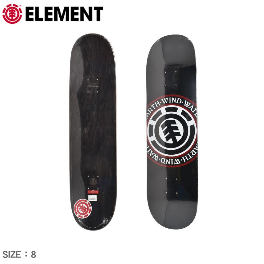 Element スケートボードデッキ レッド/ブラック 【公式通販】