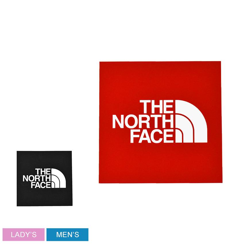 （ゆうパケット送料無料）ノースフェイス ステッカー スマホ 車 TNF スクエアロゴステッカー ミニ おしゃれ THE NORTH FACE NN32015 ブラック 黒 赤 国内正規｜z-sports