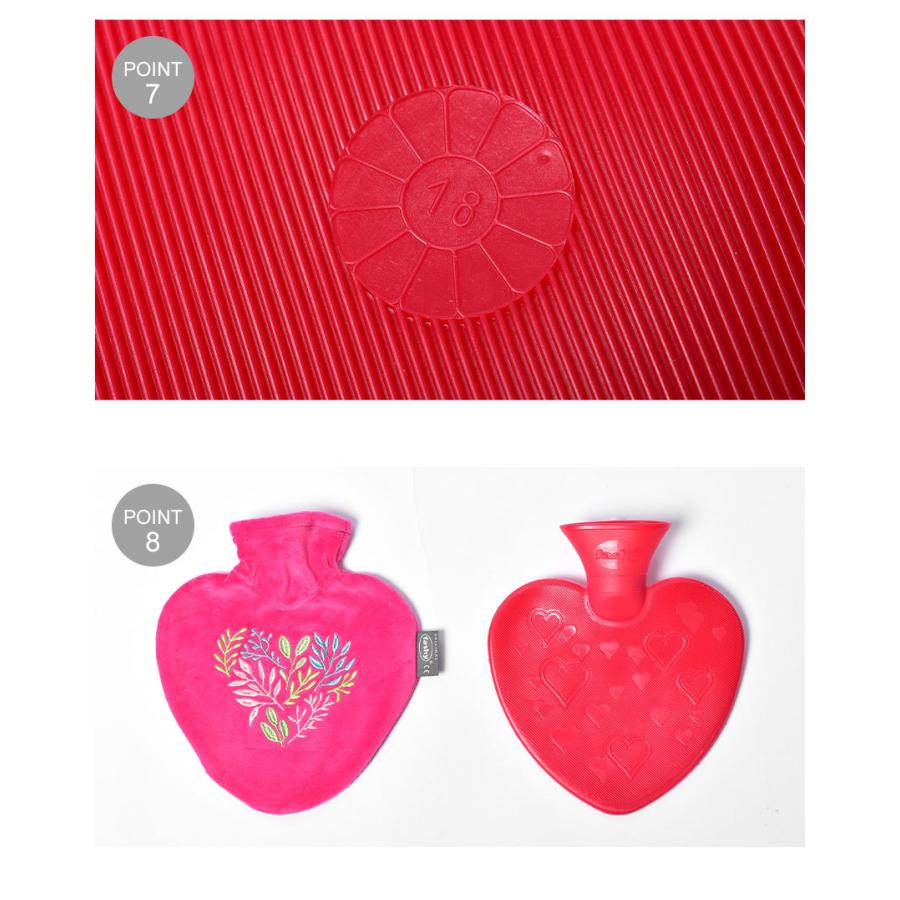 fashy ファシー 湯たんぽ メンズ レディース ハートシェイプ湯たんぽ