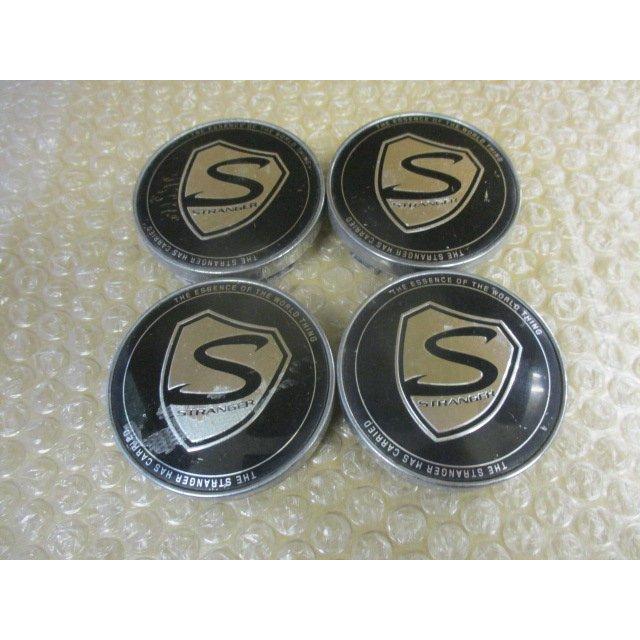 STRANGER アルミホイール用 中古センターキャップ 4個/4枚