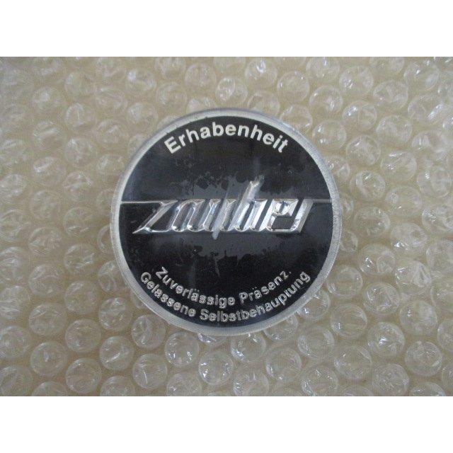 Zauber ザウバー アルミホイール用 中古センターキャップ 4個/4枚 黒 