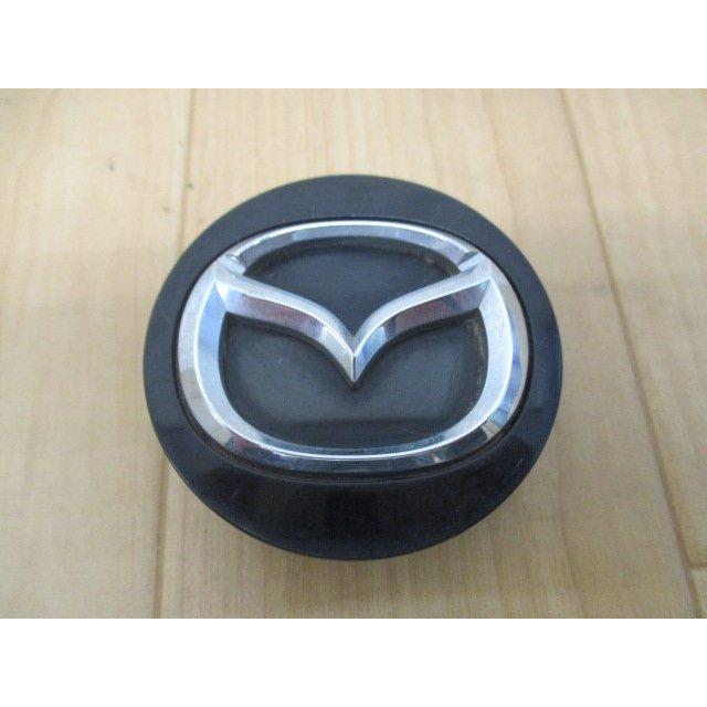マツダ（Mazda） 純正 黒 ブラック センターキャップ 中古4個/4枚 CX