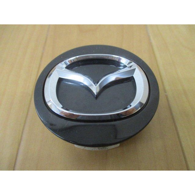 マツダ（Mazda） 純正 黒 ブラック センターキャップ 中古4個/4枚 CX