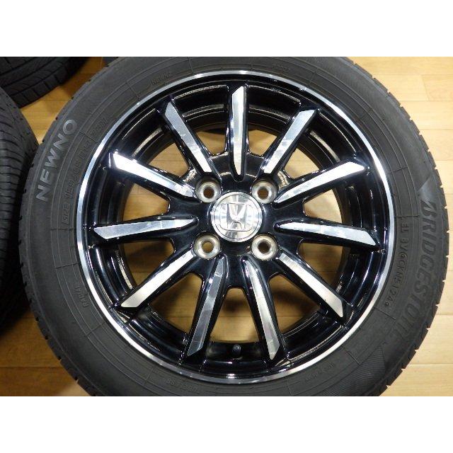 ホンダ N-WGN純正 155/65R14 夏タイヤ N-BOX N-ONE ホンダ（HONDA） N-WGN 純正 ブラックポリッシュ アルミホイール