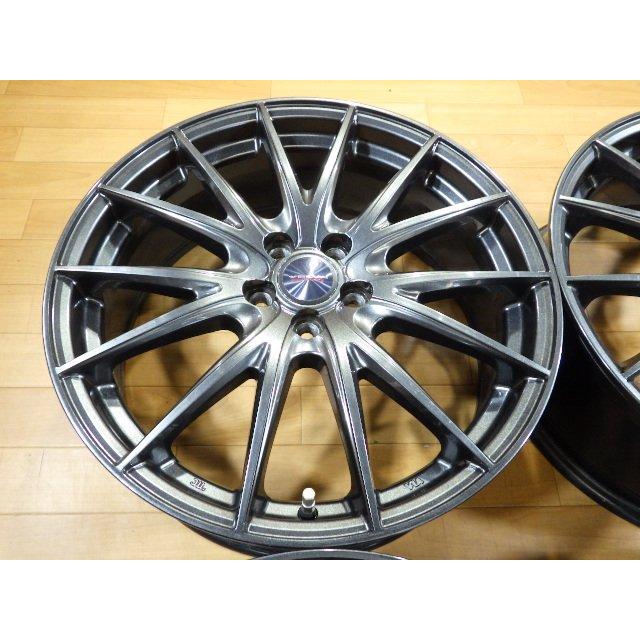 VELVA SPORT スタッドレスホイールセット 7J +55 PCD114 WEDS（ウェッズ） Weds VELVA SPORT Z ホイール 4本セット 5H-100 18