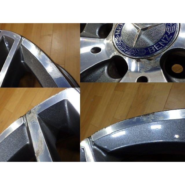 メルセデス・ベンツ E300 W212 後期 純正 AMGスポーツパッケージ 18インチ 245/40R18 265/35R18 タイヤ&ホイール4本セット 美品 直接引取可 Mercedes-Benz（メルセデス・ベンツ） ベンツ Eクラス W212 W213 当社