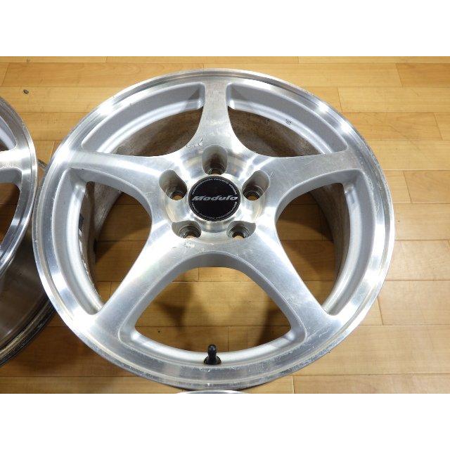 ホンダ　モデューロホイール 17インチ HONDA ホンダ Modulo モデューロ 5スポーク 中古ホイール 4本 6.5J 17