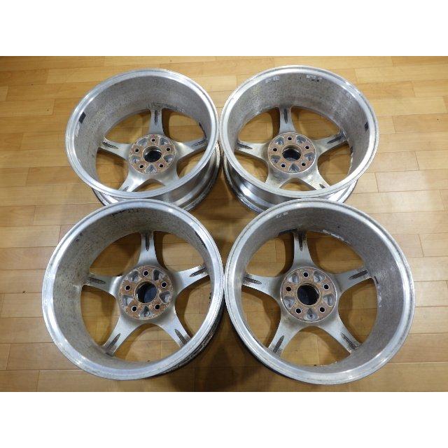 モデューロ　ホンダオプション17inchホイール
　ステップワゴン等　希少ホイール 4本SET 会社宛 送料無料 17×7J ホンダ Honda オプション モデューロ