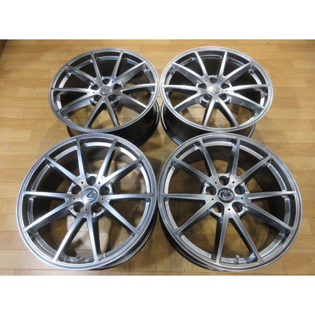 レクサス（LEXUS） LS 設定 社外品 アルミホイール 4本 5H-120 19 