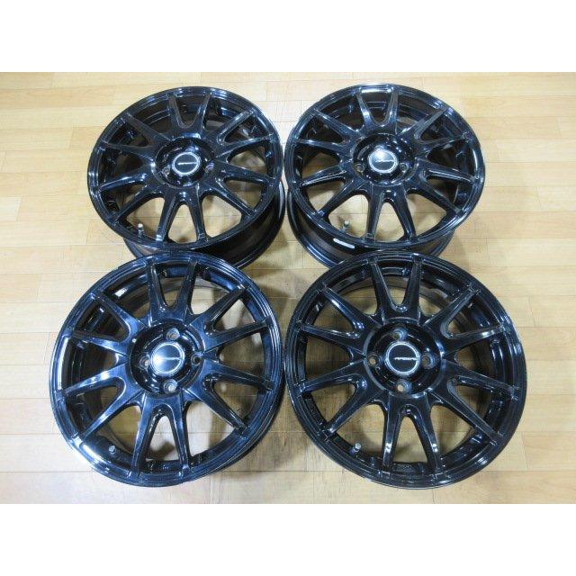 美品! AIRBERG ホイール 4本 4H-100 16インチ 6J+42 ライズ ロッキー 