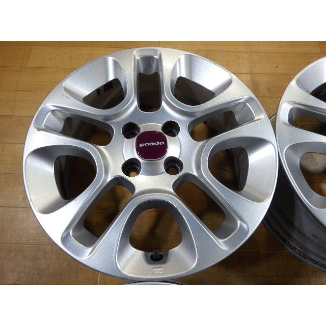 スタッドレスブリヂストンVRX3 とFIAT PANDA純正アルミホイール FIAT（フィアット） Panda パンダ 純正 アルミホイール 4本 4H-98 15