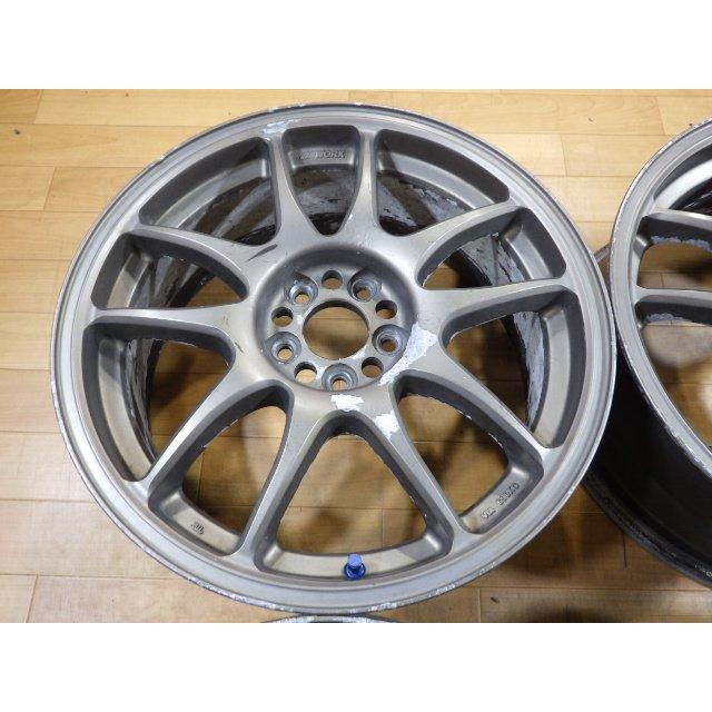 WORK EMOTION CR KAI 17インチ タイヤ/ホイール 4本セット WORK エモーション CR kai ホイール 4本 5H-100 17インチ 7J+47