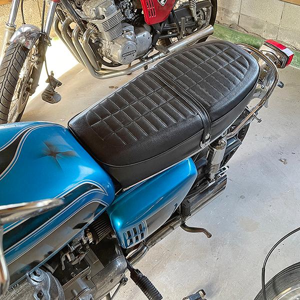 593】CB750Four K型 ノーマルタイプシート リプロ品 : CHERRYヤフー