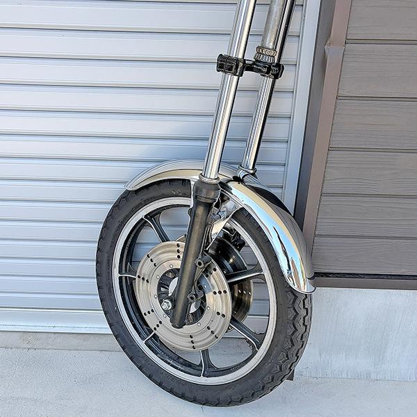 455】汎用メッキフェンダー 18インチ 加工ベース : CHERRYヤフーSHOP
