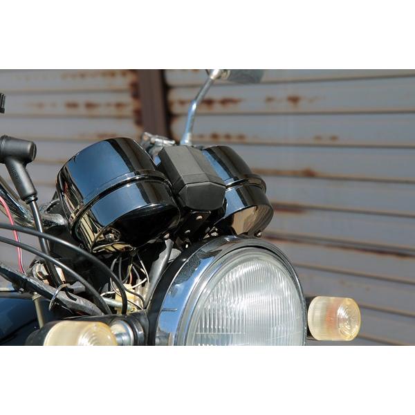 539】【Z400FX】 新品メーターカバー下側 ブラッククローム 旧車