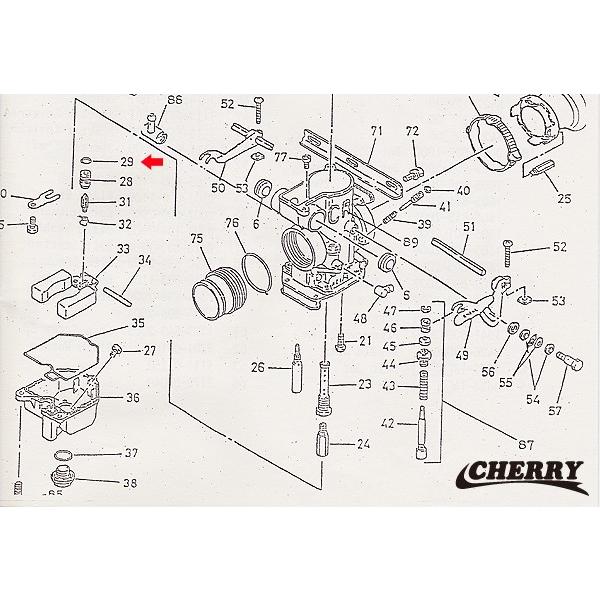 専用ページ 182】新品 CRキャブ バルブシート用 Oリング 9351-13080互換 CB400F
