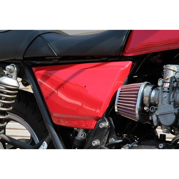 Z400FX サイドカバー 560】 Z400FX サイドカバー右側 リプレイス品 レッド ABS樹脂 : CHERRY