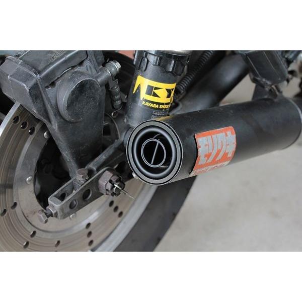 SR400 ショート　シガーマフラー　トランペット　社外マフラー YAMAHA トランペット マフラー/SR400/SR500 : 部品屋K&W - 通販