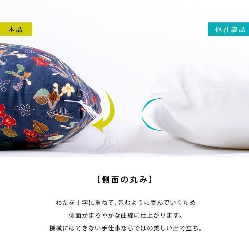 座布団 5枚セット 銘仙判サイズ 55×59cm 日本製 綿わた 和柄 ざぶとん