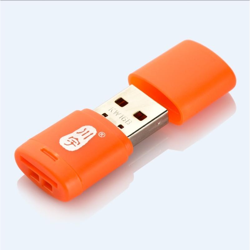 メモリカードリーダー SDカードリーダー USB2.0 マクロSD / microSD / microSDHC/microSDXC適用 カードリーダー ストラップ機能 |  | 10