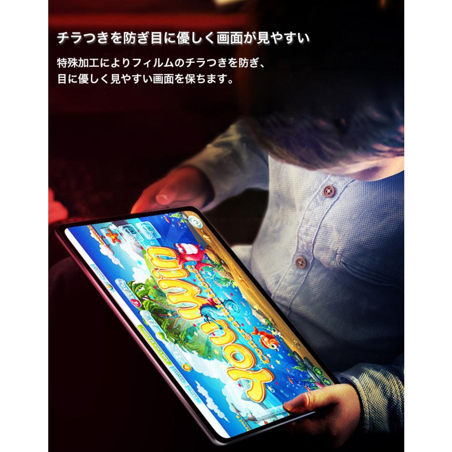 iPad mini 5 フィルム ブルーライトカット iPad mini4 保護フィルム 耐衝撃 iPad mini3 mini2 mini ヒドロゲルフィルム 傷修復機能 ガラスのような透明度｜zacca-15｜10