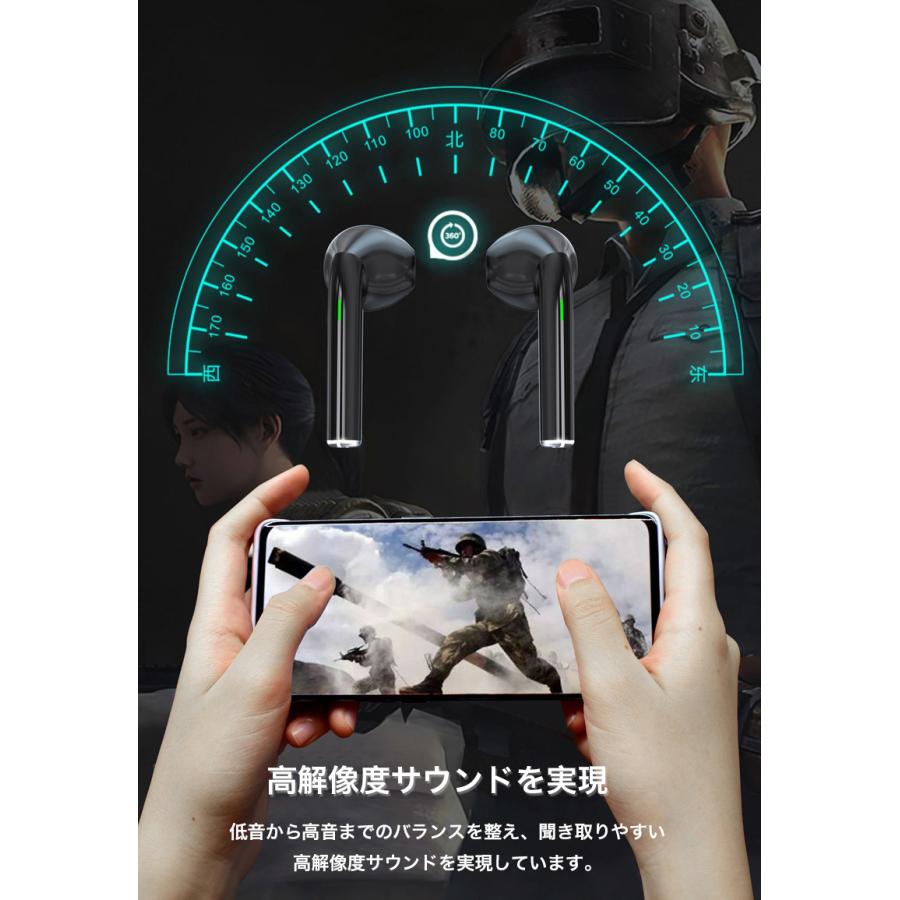 イヤホン ワイヤレスイヤホン Bluetooth 完全ワイヤレス イヤフォン