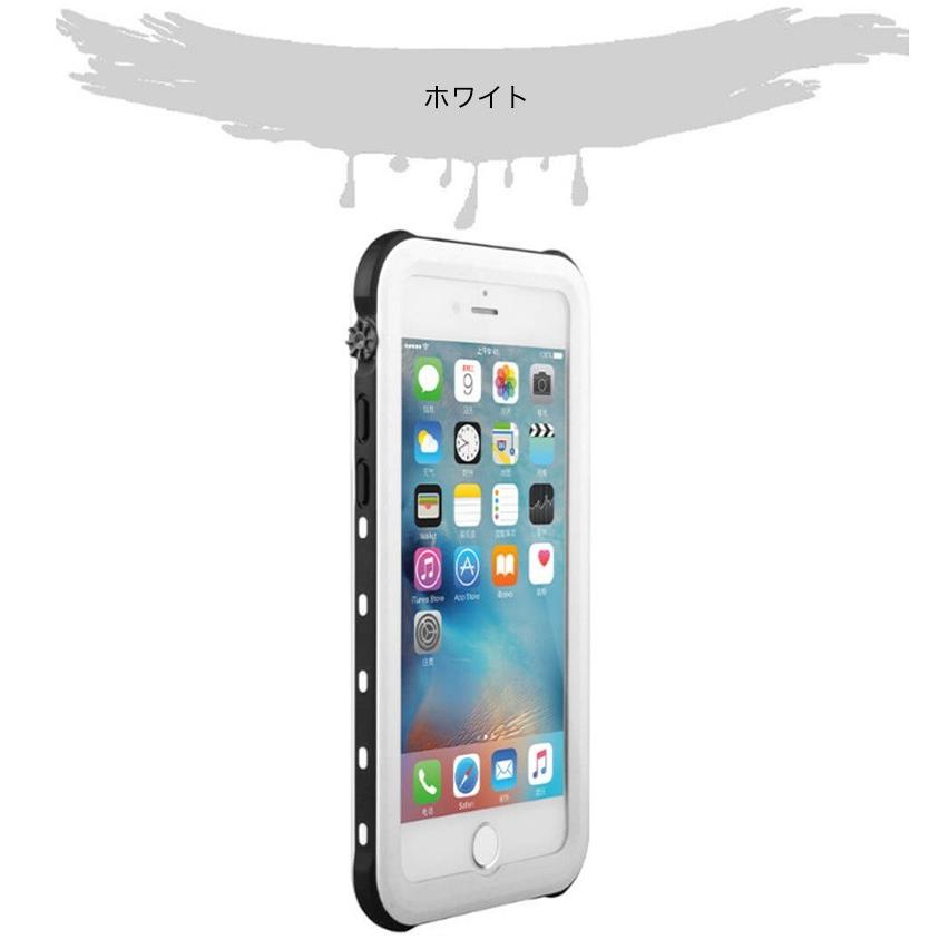 iPhone7Plus 防水ケース IP68 iPhone7 カバー 耐衝撃 ブランド 米軍MIL規格 完全防水 防塵 iPhone7プラス ケース ストラップ付き アウトドア 指紋認証 落下保護｜zacca-15｜14