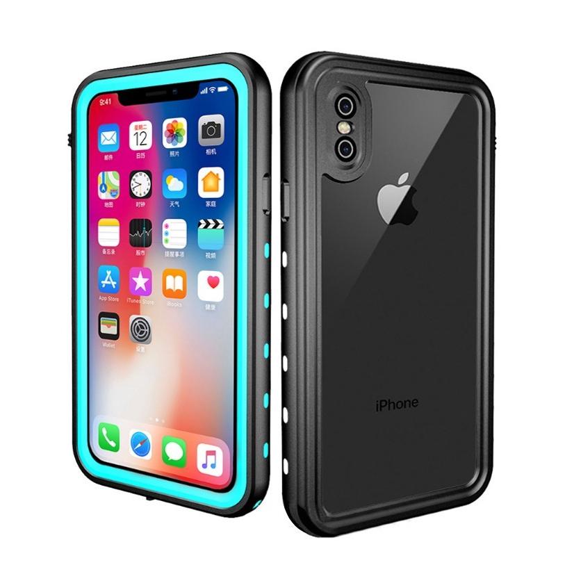 iPhoneXケース iPhoneX 防水ケース IP68規格 耐衝撃 アイフォンX ケース 完全防水
