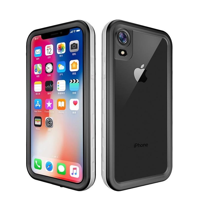 スマホケース スマホカバ 携帯ケース 耐衝撃 全面保護 防塵 防水 iPhoneXR 防水ケース IP68規格 完全防水 防塵 カバー 米軍規格