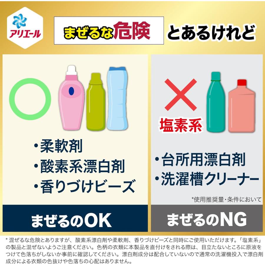 P&G アリエール 超除菌プレミアム 洗濯洗剤 液体 詰め替え 2.21kg × 4