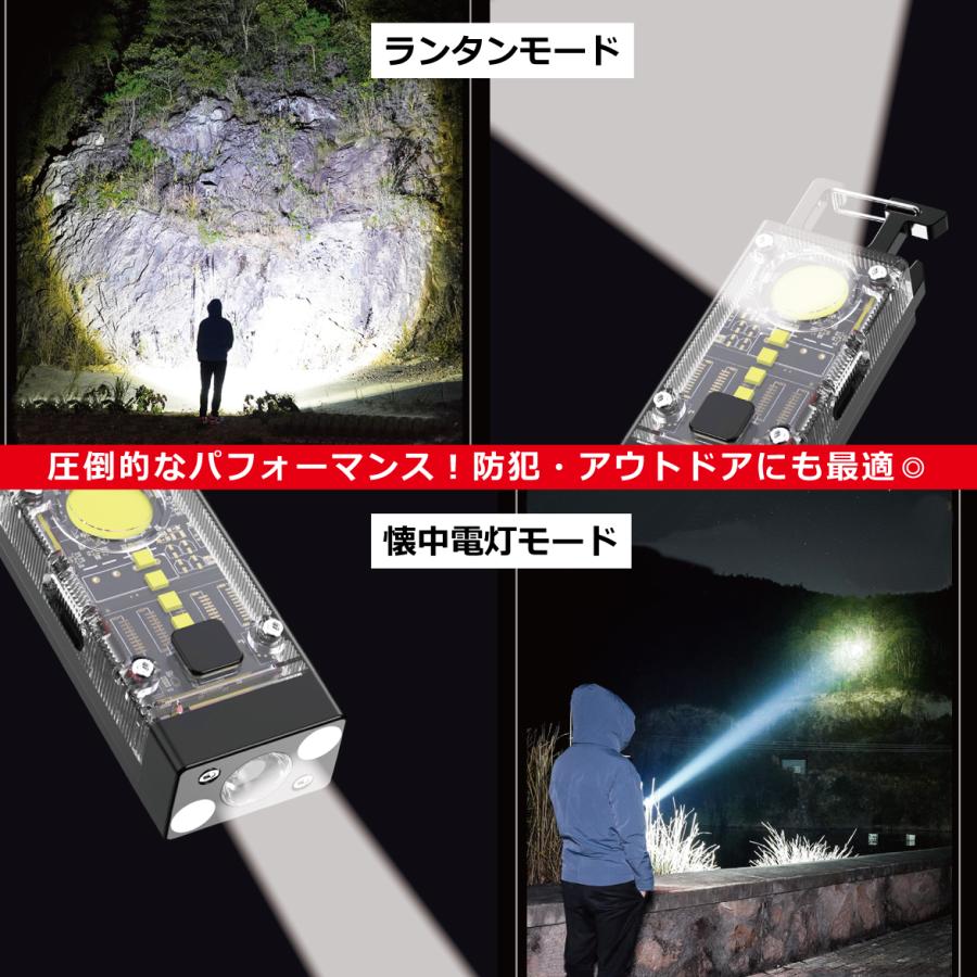 ソーラーライト 小型 クリスタル 爆光ライト 充電式 LED