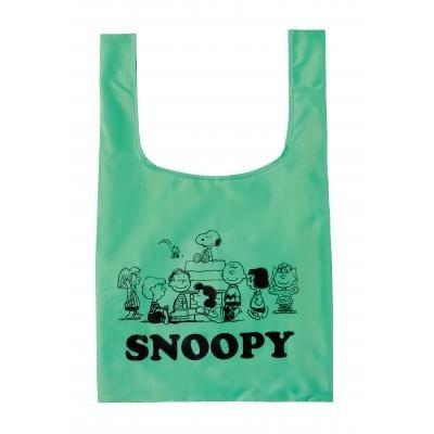 スヌーピー エコバッグ  2個セット サブバッグ マイバッグ バッグ お買い物 ポーチ トートバッグ コンビニ A4 サイズ コンパクト プレゼント お返し | SNOOPY | 08
